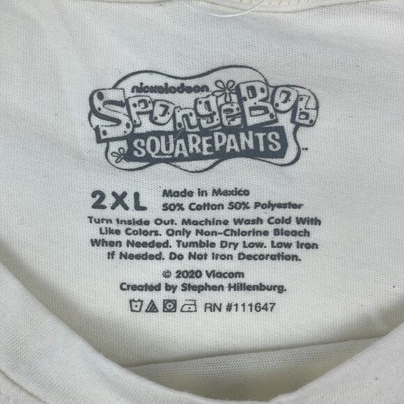 NEW SpongeBob “Hey Girl Hey” tee. Size 2x-juniors. - Picture 6 of 7